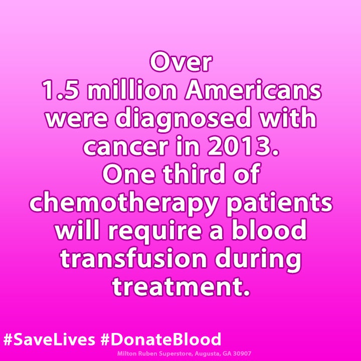 Why you should donate blood.