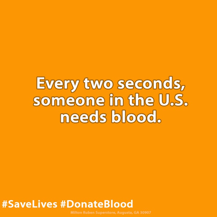 Why you should donate blood.