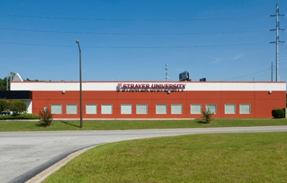 Augusta, GA's Strayer University Campus is on Augusta West Pkwy near Television Park.