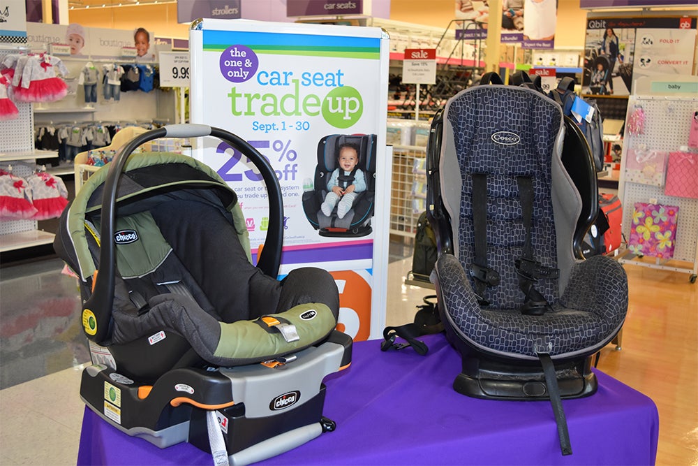 Milton Ruben Chrysler Dodge Jeep Ram is determined to make vehicles as safe as possible. That's why we're teaming up with the community Babies "R" Us in their Car Seat Trade Up program to get old, expired car seats off the road. Enter to win a new car seat from Milton Ruben at the Babies "R" Us in Evans, Ga.