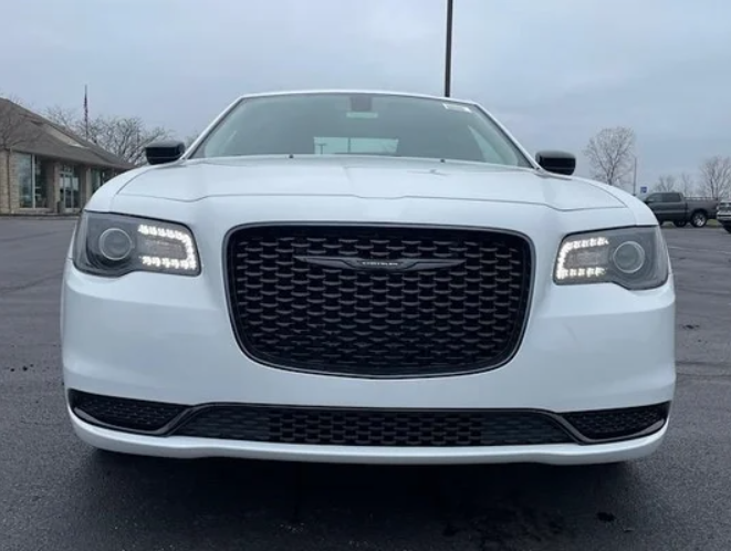 A white 2023 Chrysler 300.