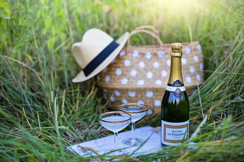A picnic in the park.