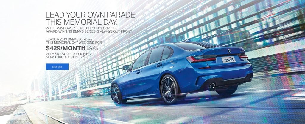 BMW 3Series Memorial Day