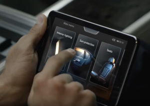 BMW 7 Series Tablet