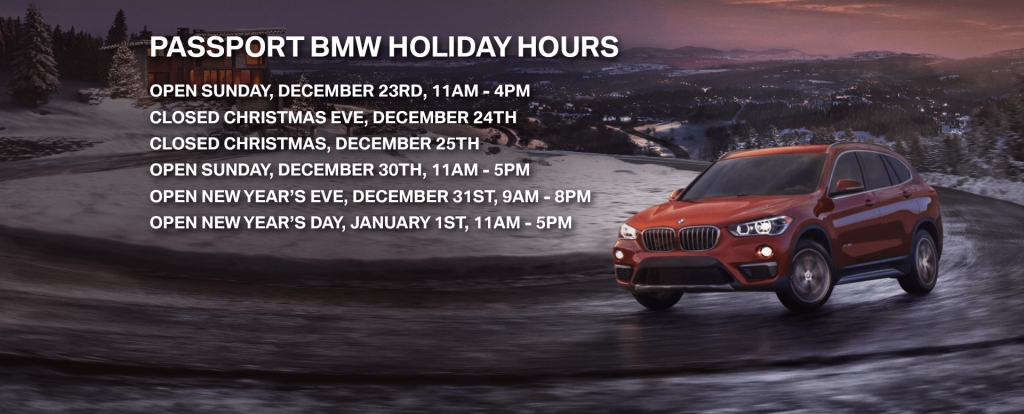 Holiday Hours