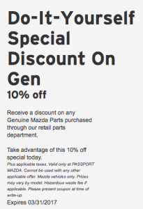 Mazda Parts