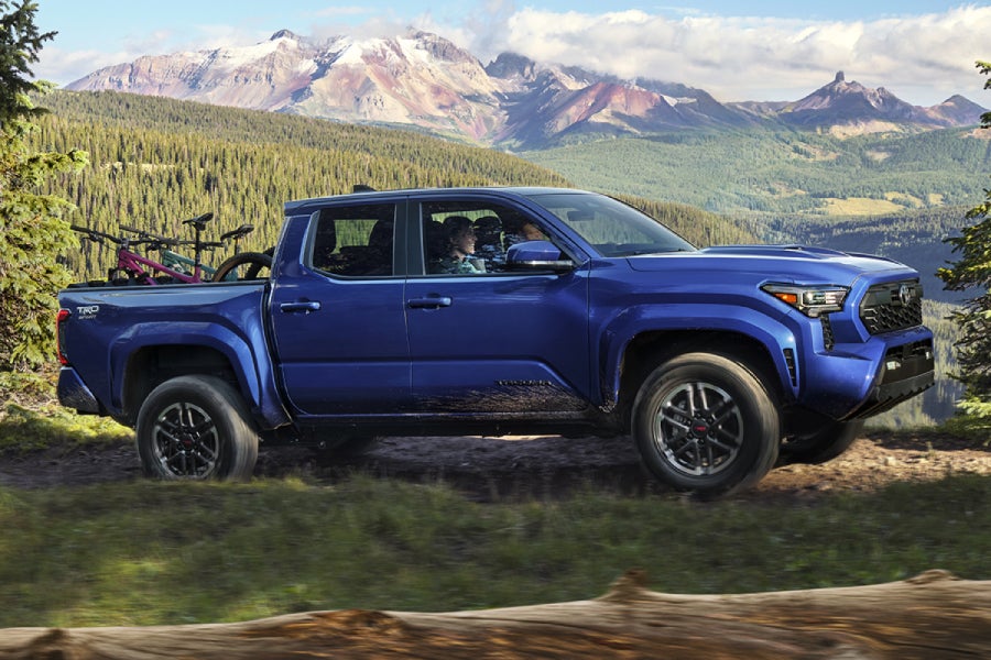 Blue 2024 Toyota Tacoma