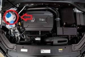 Coolant on Volkswagen