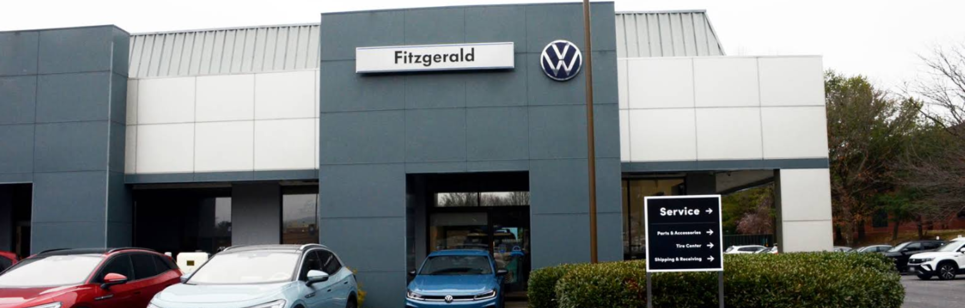 Exterior view of Fitzgerald Volkswagen Frederick dealership