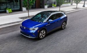 Blue Volkswagen ID.4