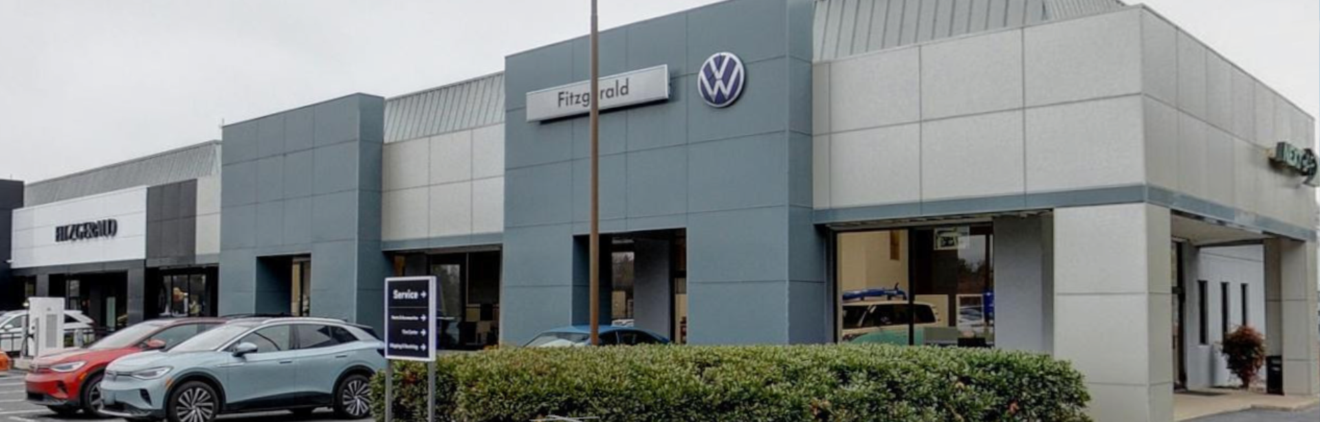 Exterior view of Fitzgerald Volkswagen Frederick dealership