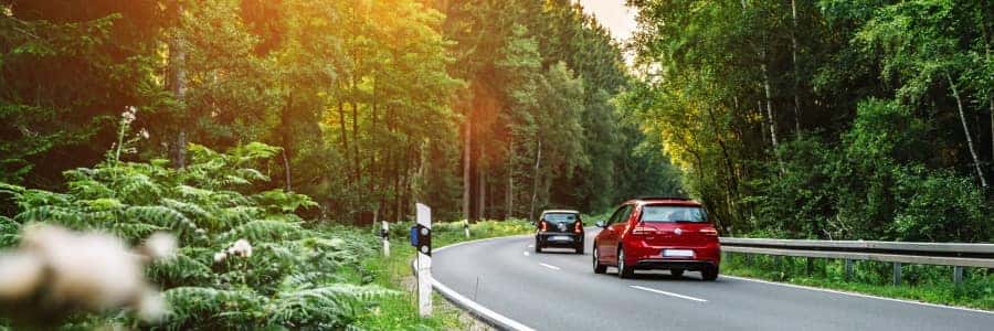 driving a volkswagen vehicle