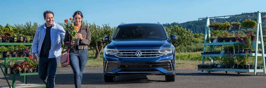 2022 VW Tiguan blue