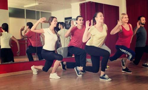 group of dancers
