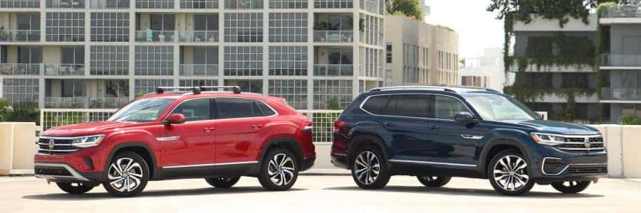 vw 2023 atlas vs cross sport
