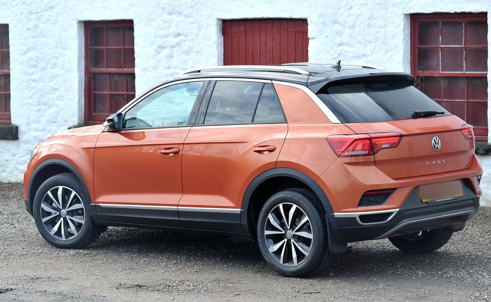 Orange VW 2022 Crossover