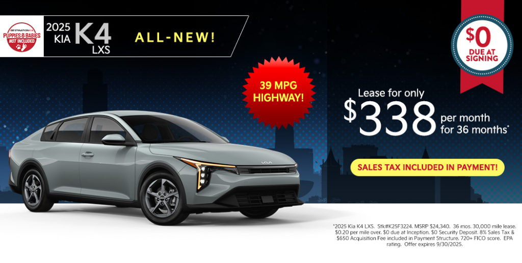 2025 Kia K4 LXS