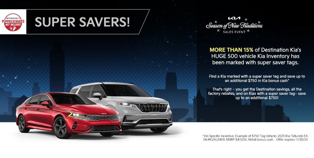 Extra Savings With Super Saver Tags