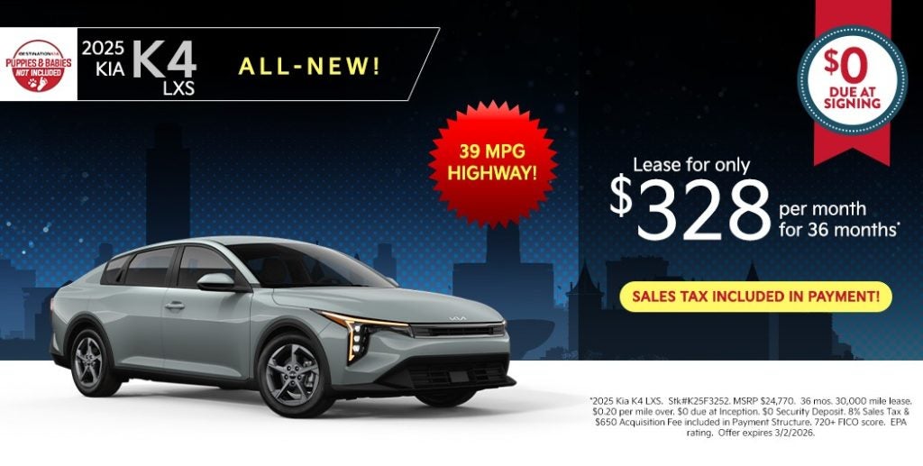 2025 Kia K4 LXS