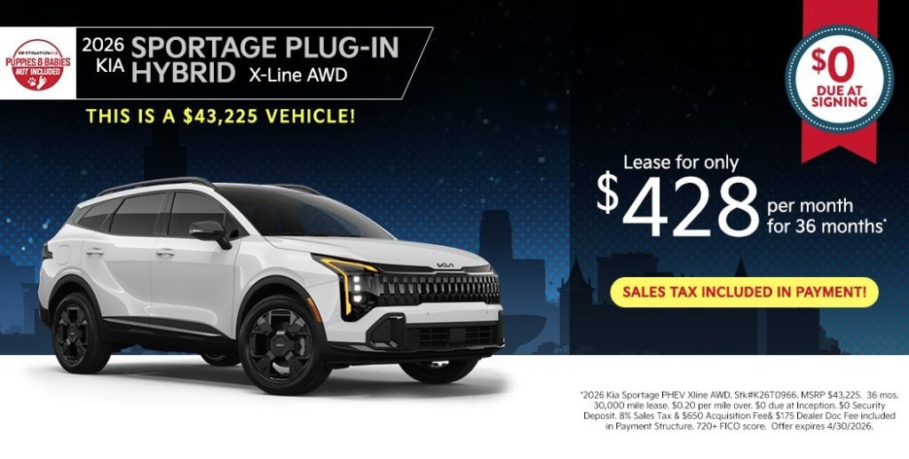 2026 Kia Sportage Plug-In Hybrid X-Line AWD