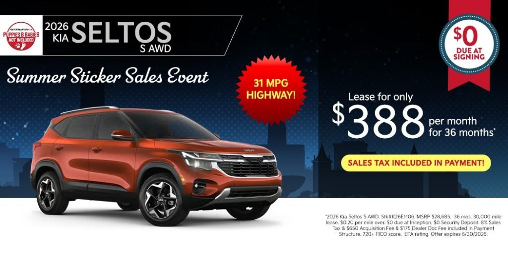 2026 Kia Seltos S AWD