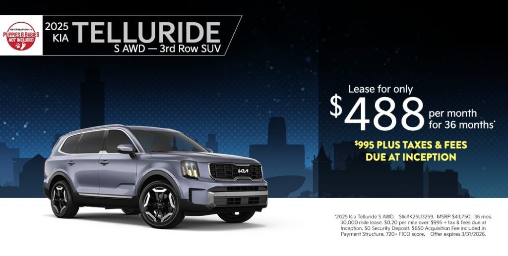 2025 Kia Telluride S AWD