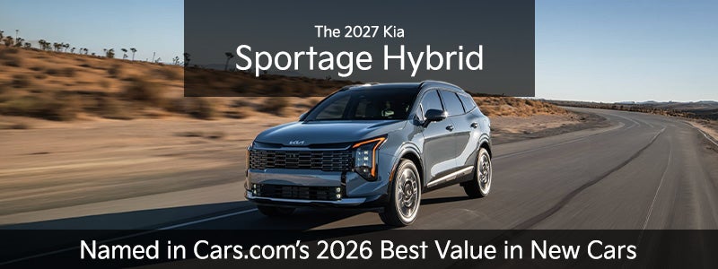 2026 Kia Sportage Hybrid Just Won Cars.com’s Best Value Compact SUV for the Third Year in a Row