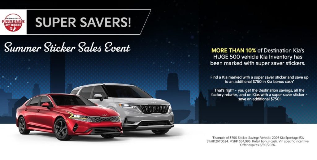 Kia Super Saver Tags