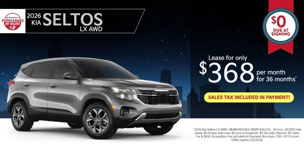 2026 Kia Seltos LX – All Wheel Drive