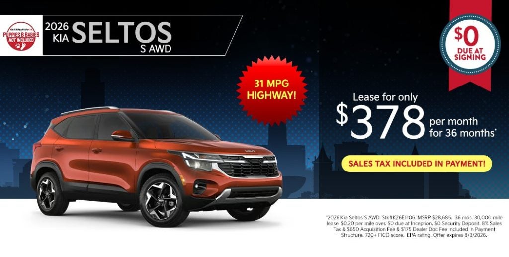 2026 Kia Seltos S All-Wheel Drive