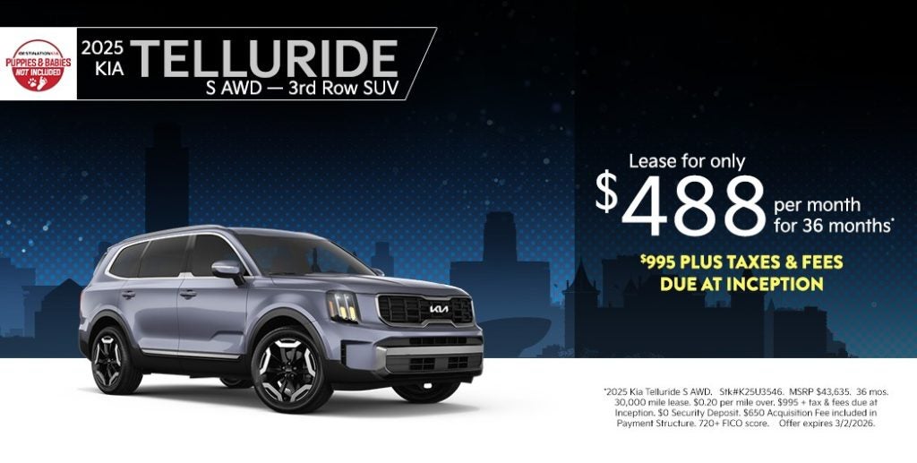 2025 Kia Telluride S AWD