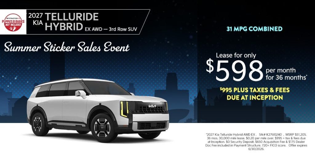 All-New 2027 Kia Telluride Hybrid EX AWD