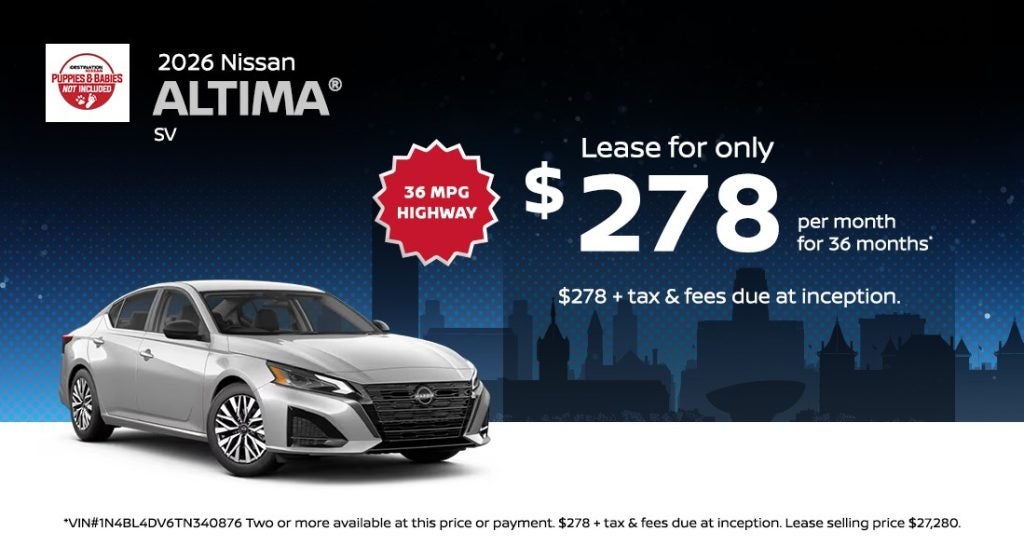 2026 Nissan Altima SV