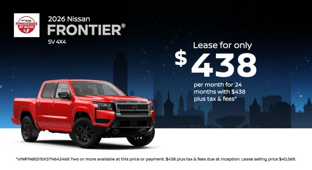 2026 Nissan Frontier SV 4x4