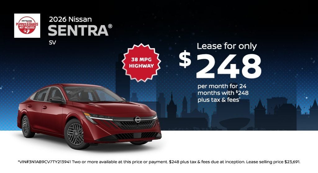 2026 Nissan Sentra SV