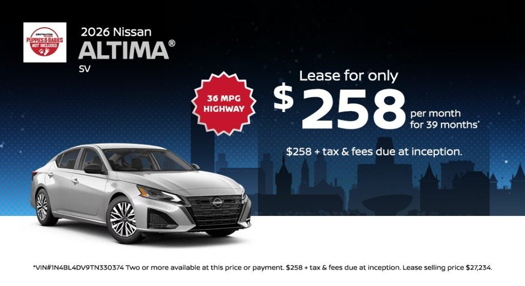 2026 Nissan Altima SV