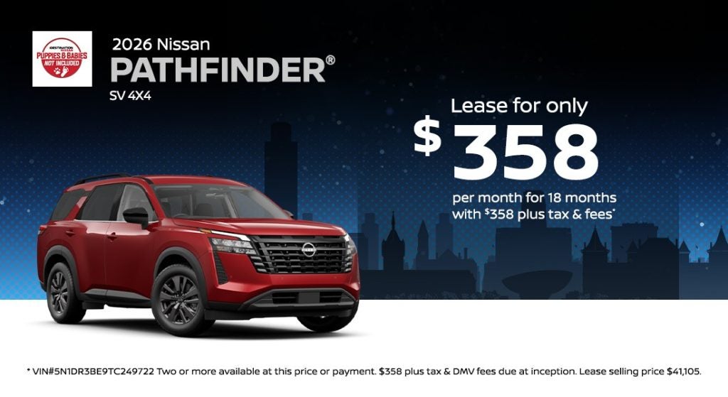 2026 Nissan Pathfinder SV 4x4