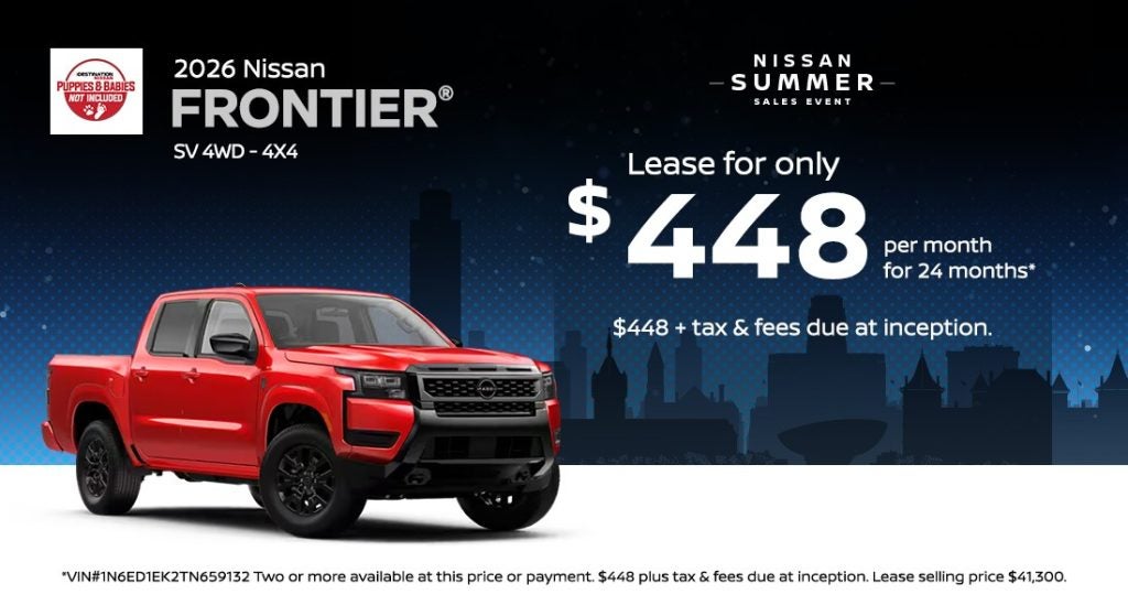 2026 Nissan Frontier SV 4WD 4x4
