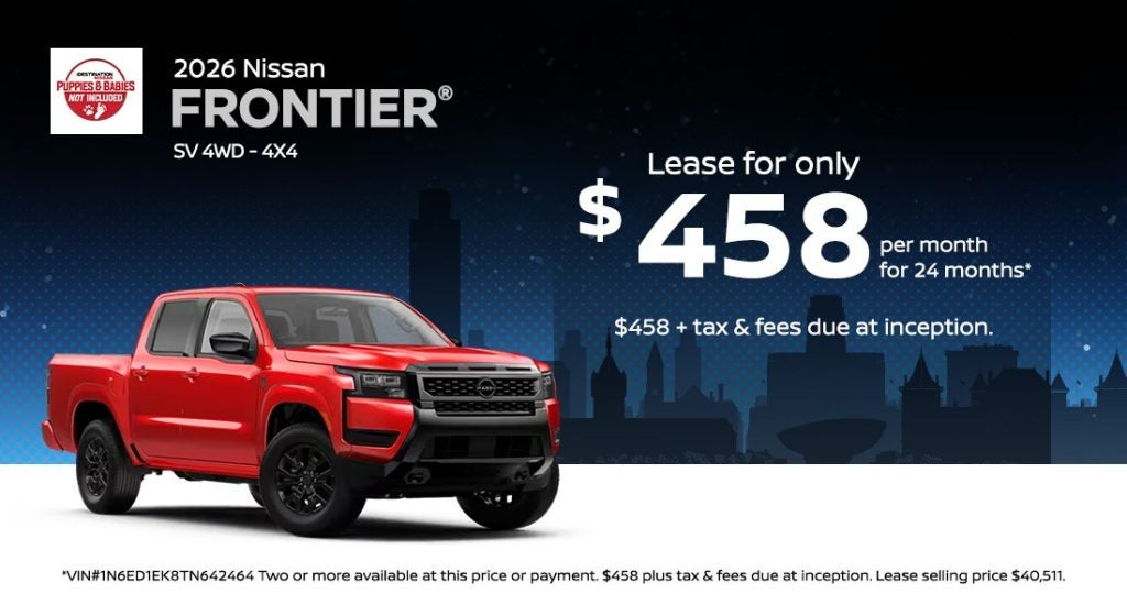 2026 Nissan Frontier SV 4WD