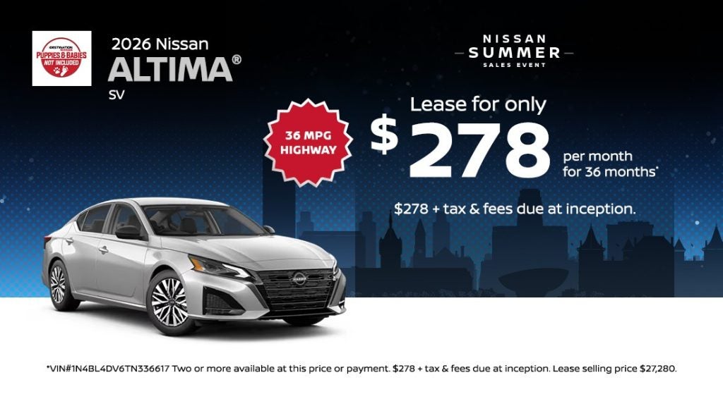 2026 Nissan Altima SV