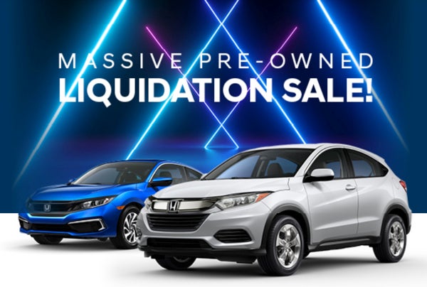 Pre-Owned Liquidation Sale - Only at Gary Yeomans Honda