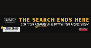 Reserve Your Toyota | Priority Toyota Chesapeake in Chesapeake, VA