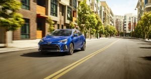 2018 Blue Toyota Corolla