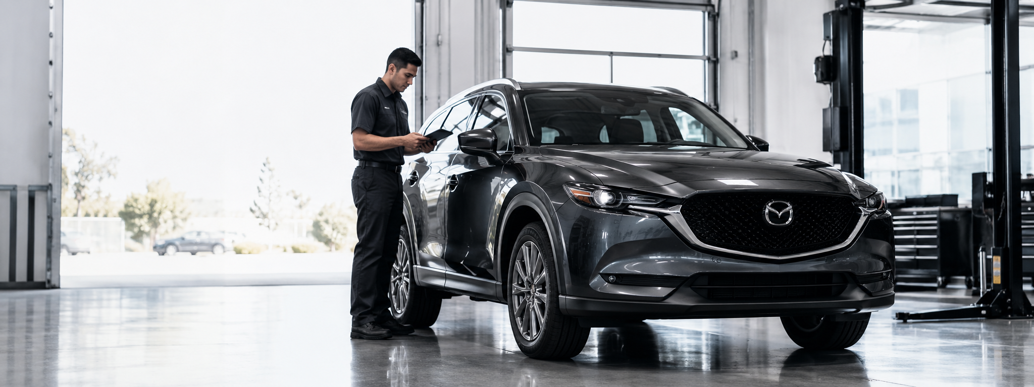 Mazda Certified Pre-Owned inspection hero image at University Mazda in Waco TX