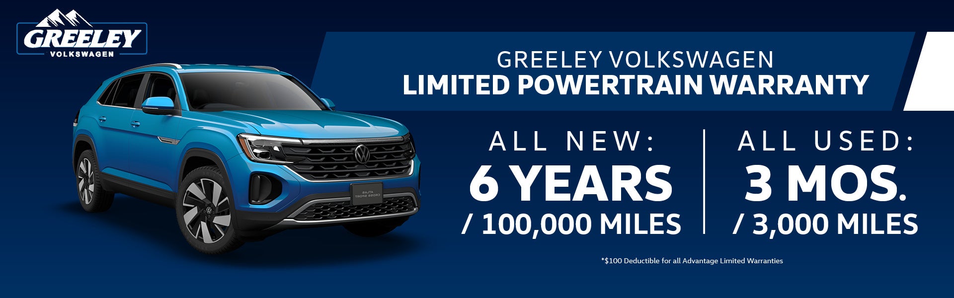 Ford Advantage Limited Warranty Banner