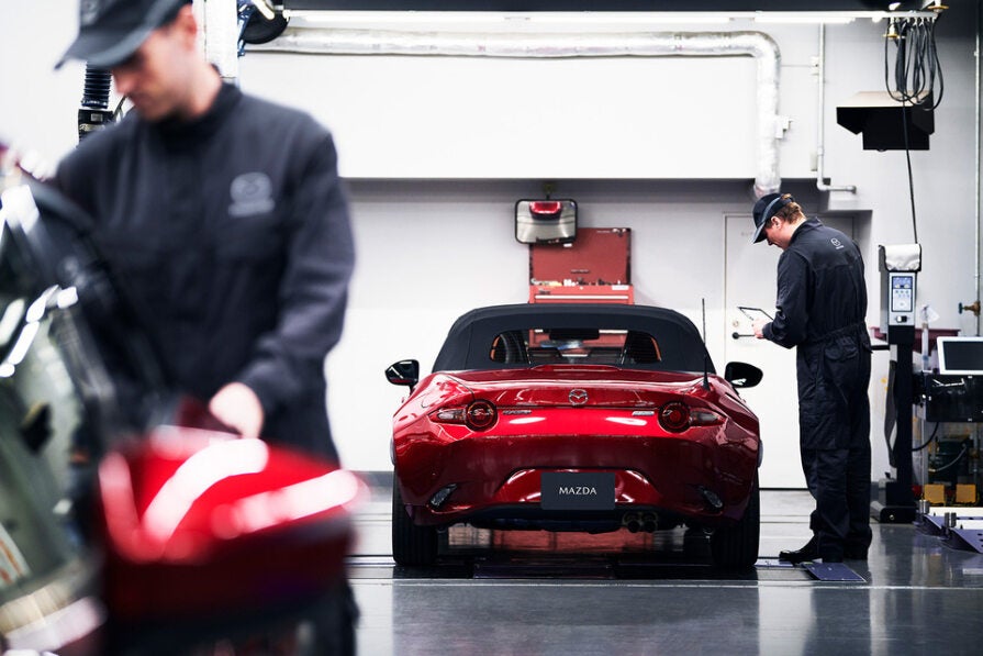 Mazda car service