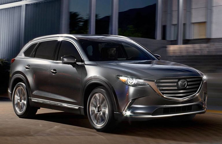 Image of a silver 2019 Mazda CX-9
