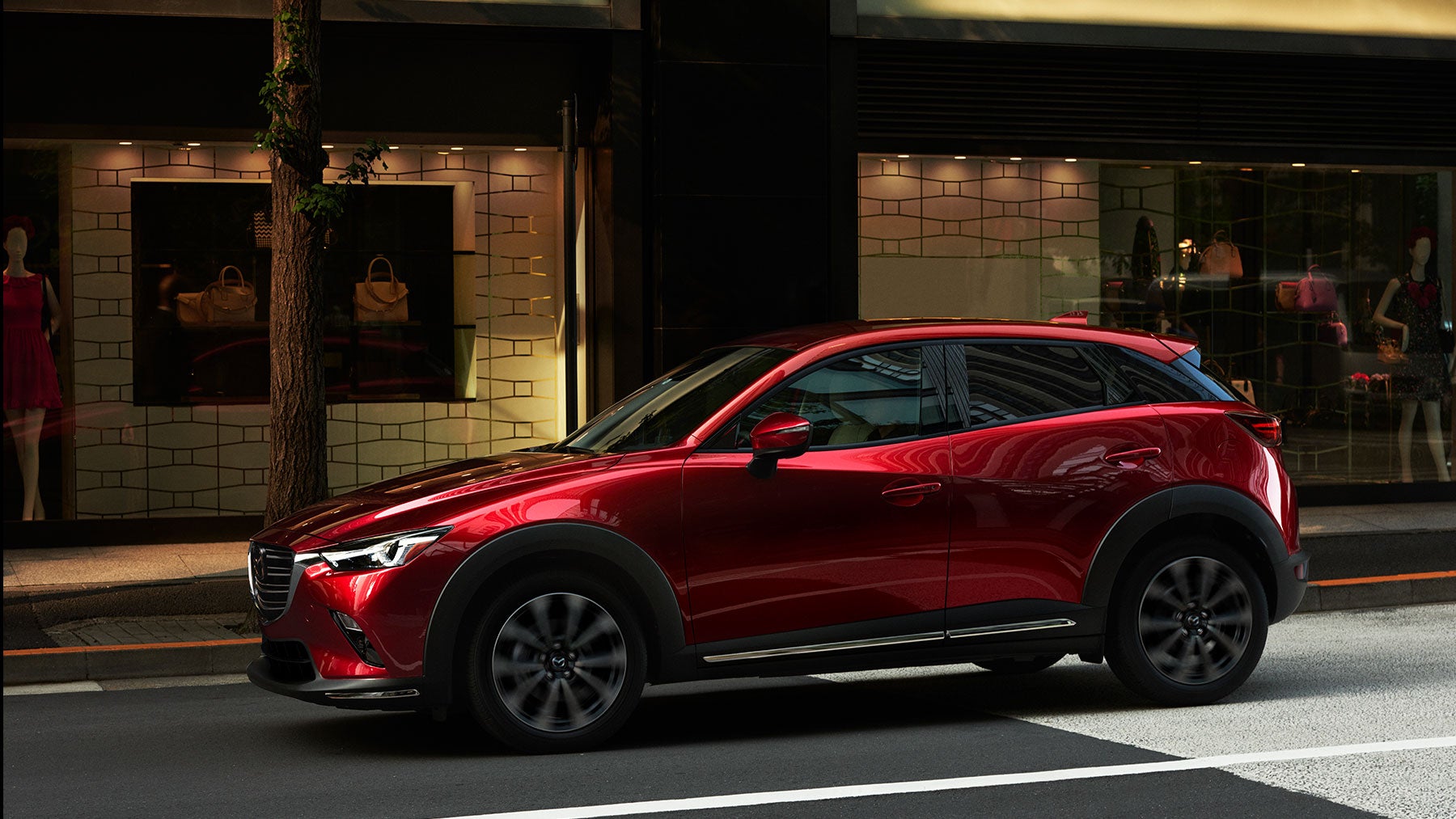 2019-mazda-cx-3-compact-crossover red