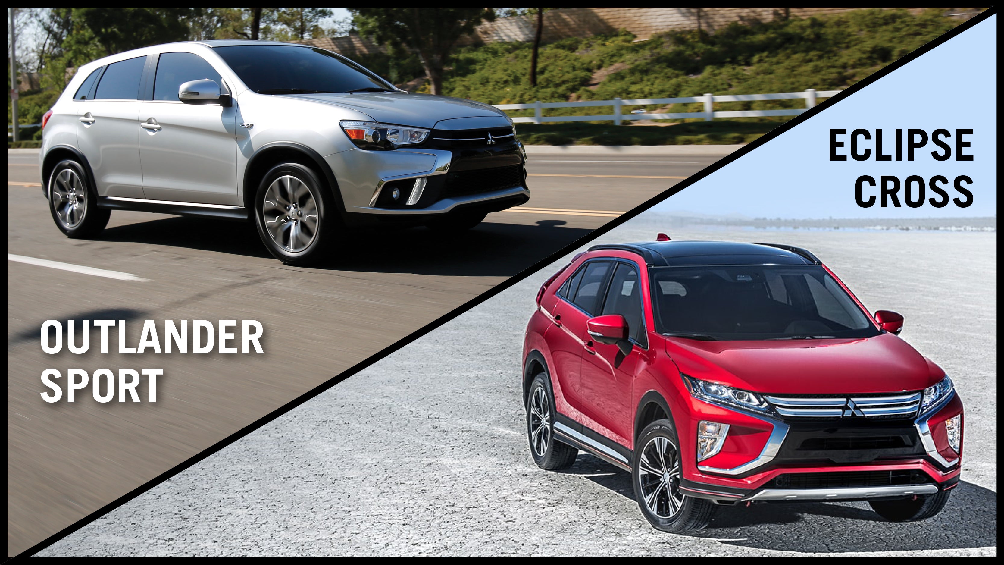 Outlander Sport vs Eclipse Cross