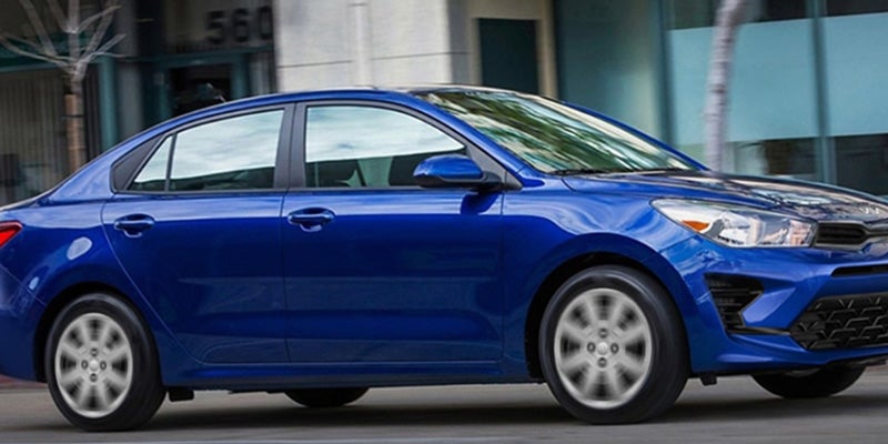 2022 Kia Rio design